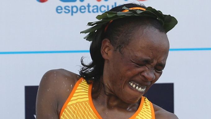 Silvestrovský běh v Sao Paulu 2016: Jemima Sumgongová