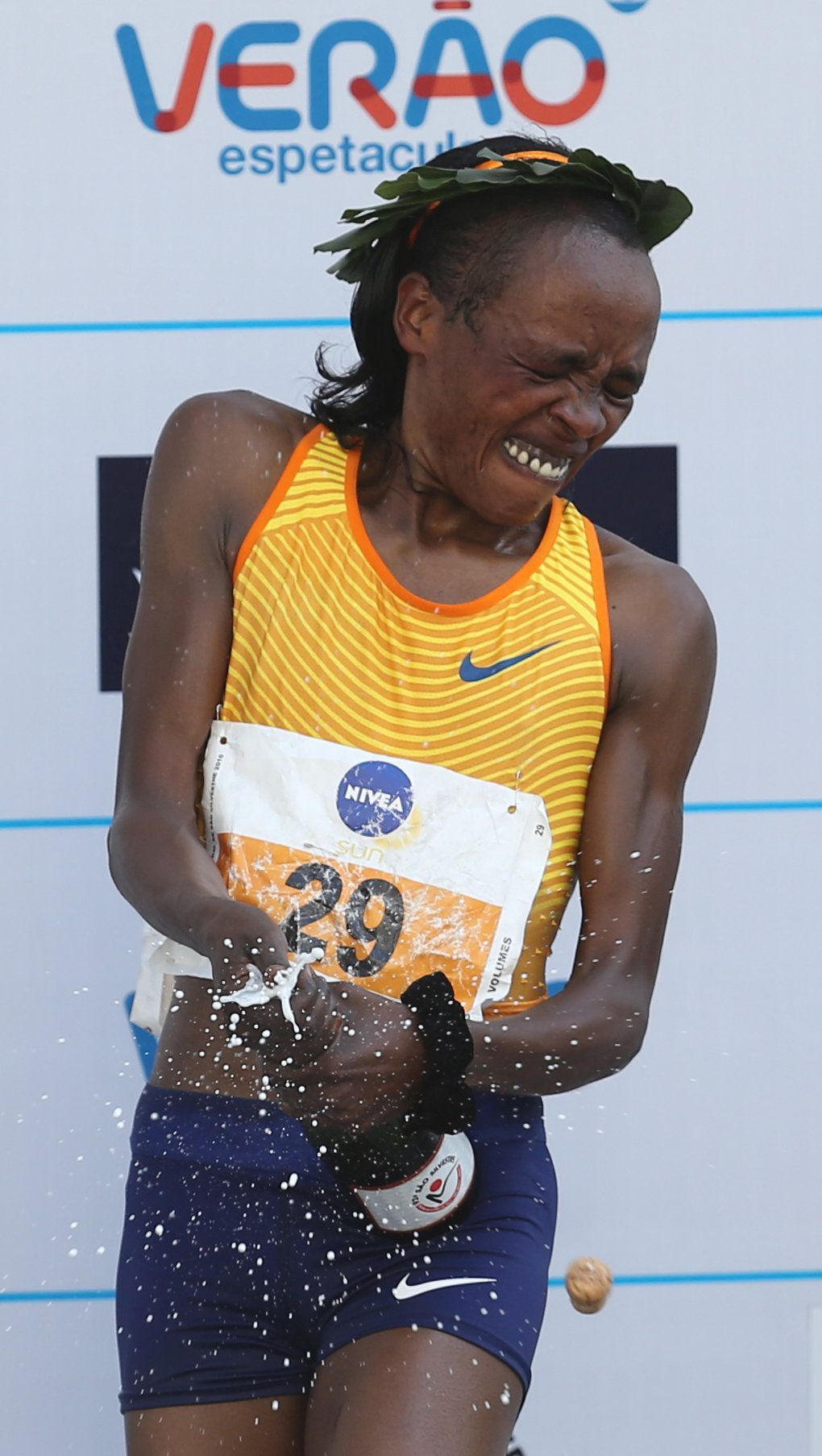 Silvestrovský běh v Sao Paulu 2016: Jemima Sumgongová