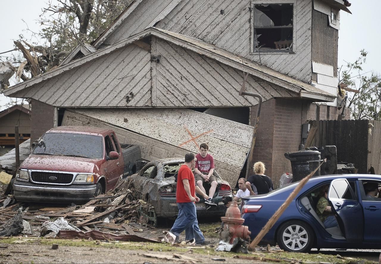 Oklahoma - tornádo - 20. května - Moore