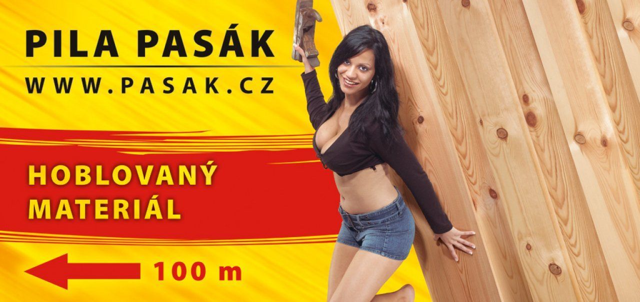 Pila Pasák - reklama