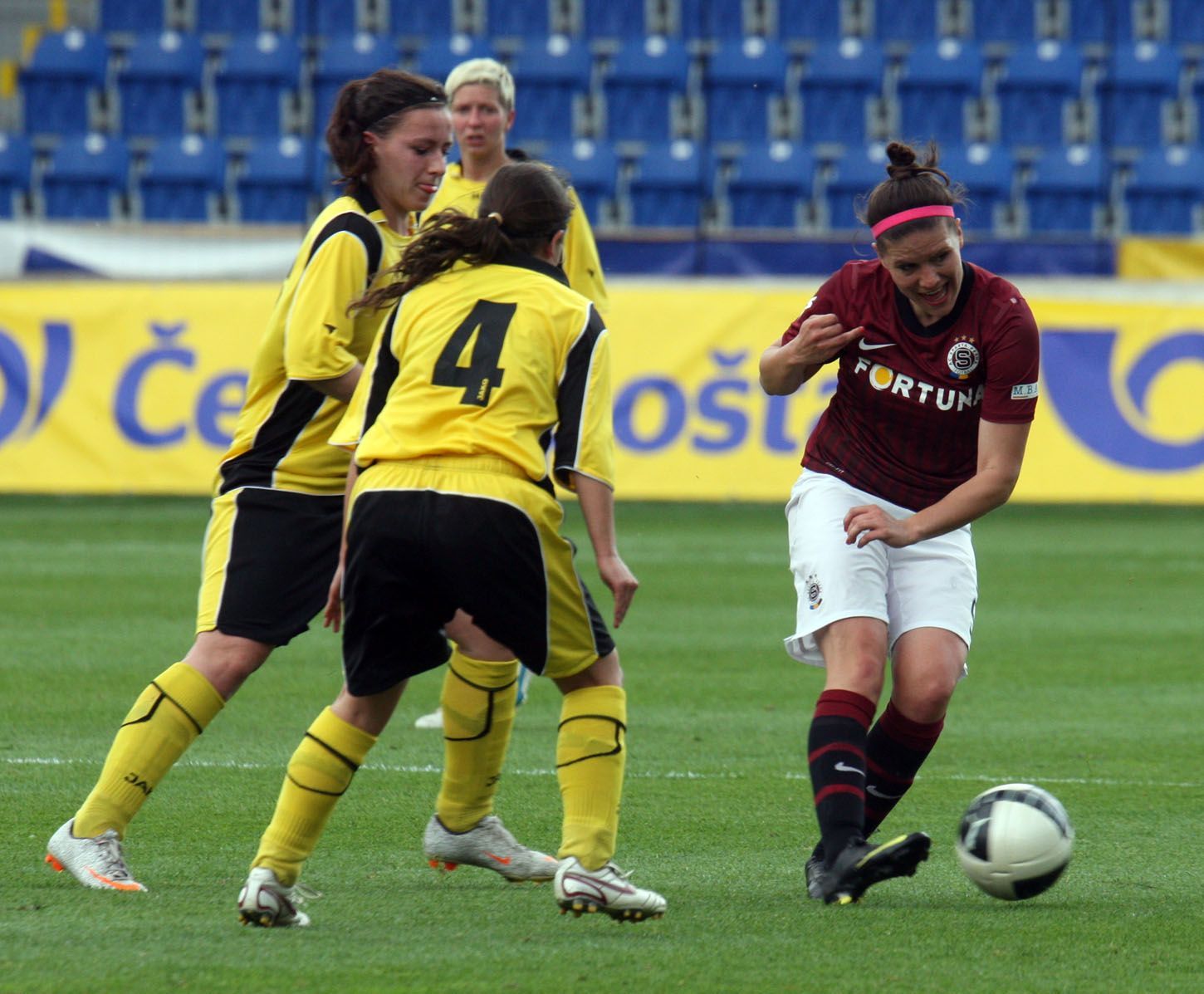 Finále ženského poháru Sparta - Pardubice (Markéta Ringelová)