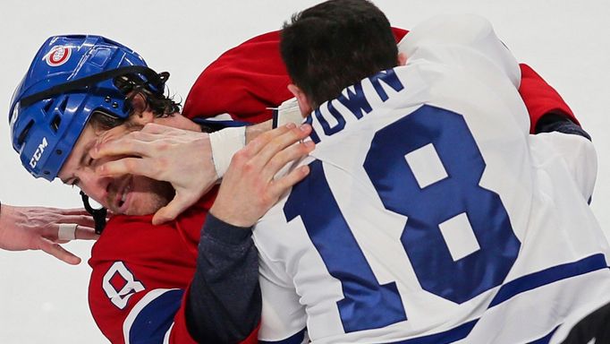 NHL, Montreal - Toronto: Brandon Prust - Mike Brown (18)