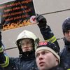 Protest hasičů a policistů