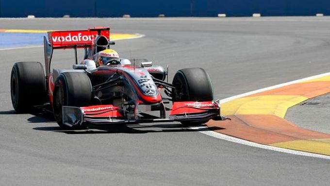 Lewis Hamilton ve Valencii