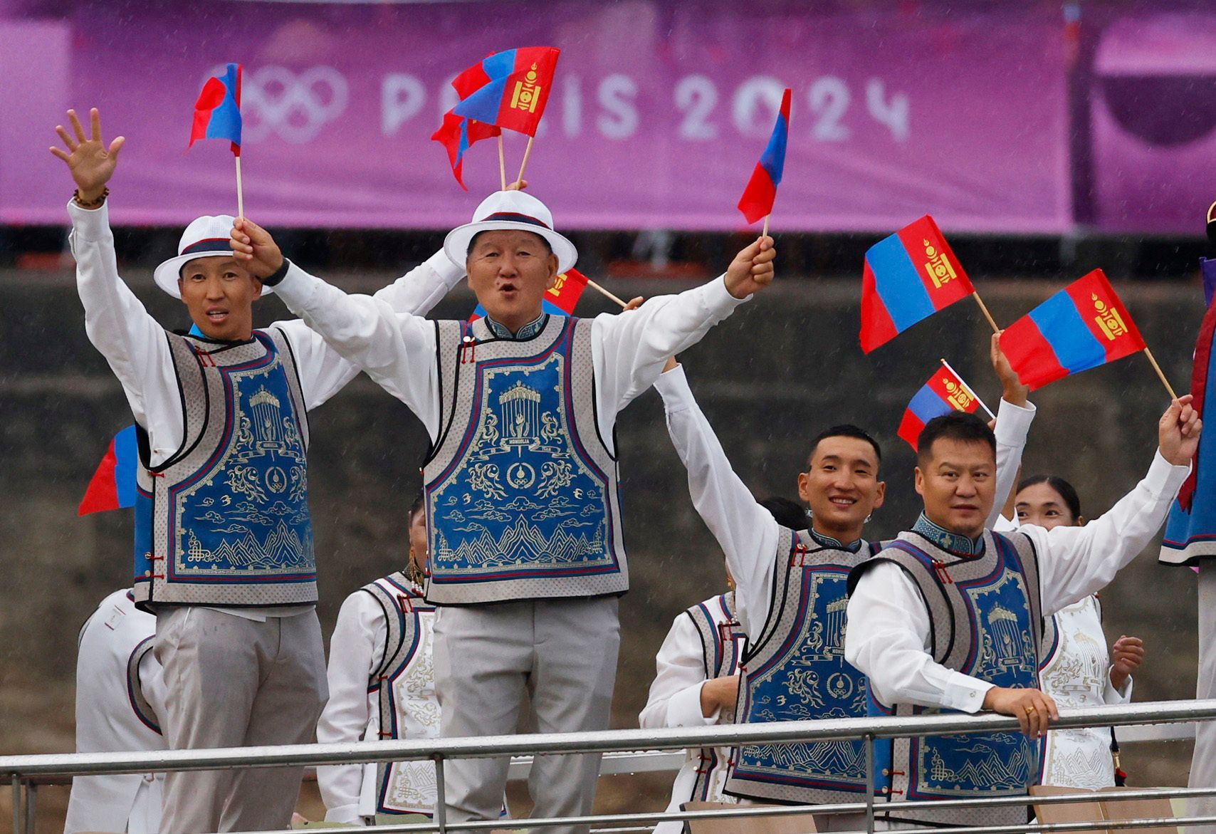 Zahajovací ceremoniál OH 2024 - Mongolsko