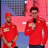 F1, VC Austrálie 2019: Sebastian Vettel, Mattia Binotto a Charles Leclerc, Ferrari