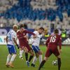 20. kolo Fortuna:Ligy, FC Baník Ostrava - AC Sparta Praha: Milan Baroš v souboji o míč
