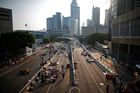 Protest v Hongkongu končí. V ulicích jsou jen malé skupinky