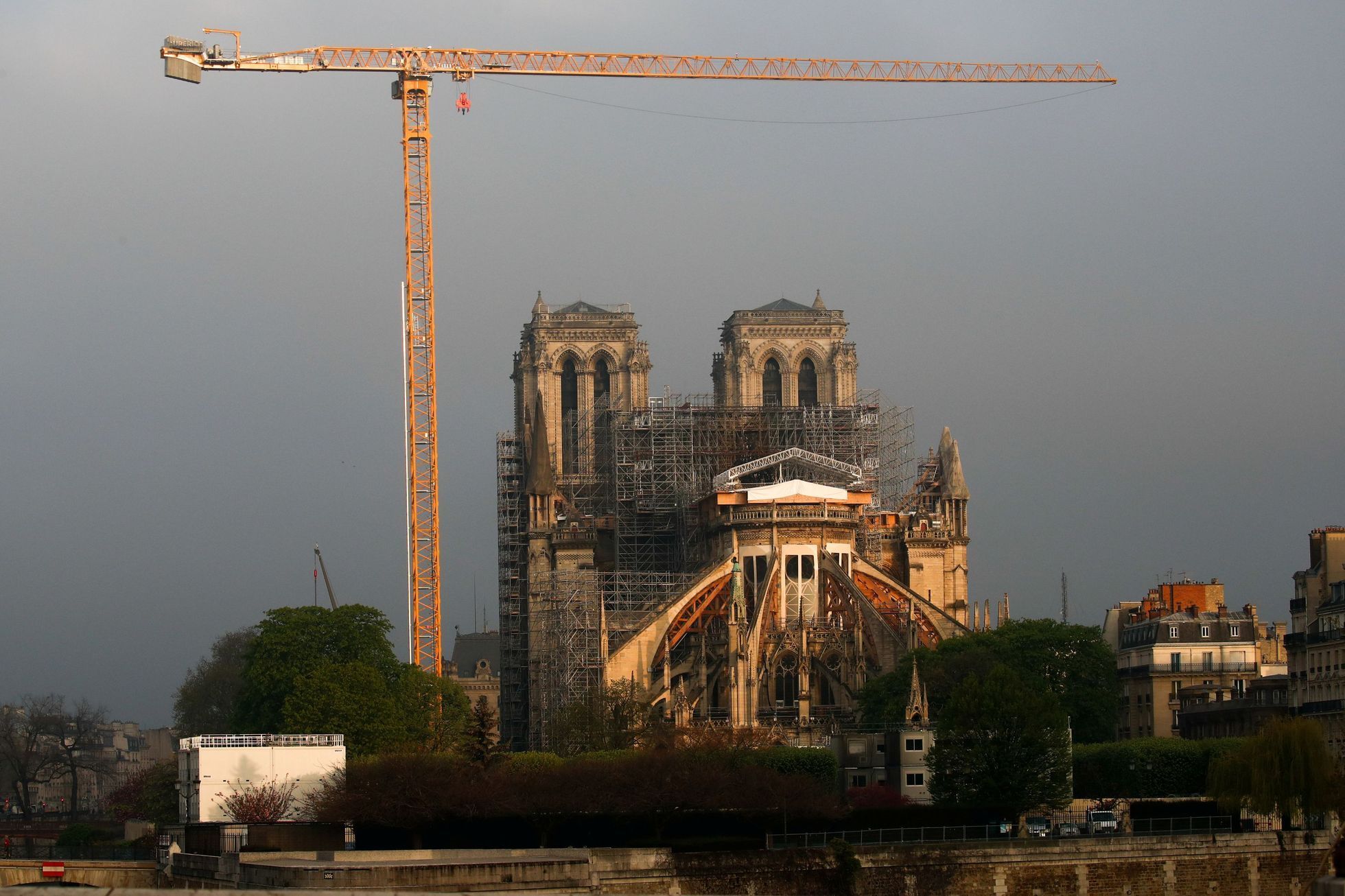 Staveniště u Notre Dame