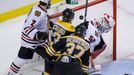 Čtvrtý zápas finále Stanley Cupu: Boston Bruinss - Chicago Blackhawks