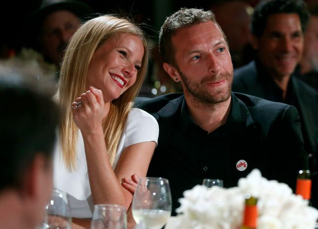 Gwyneth Paltrowová a Chris Martin