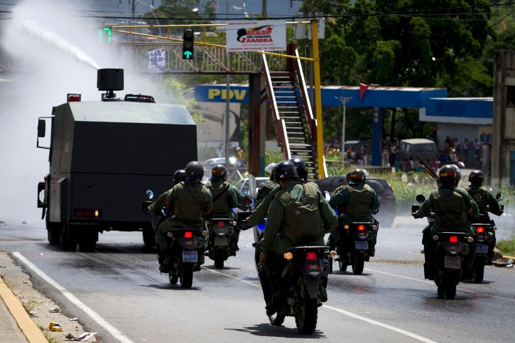 Venezuela - Caracas - pouliční nepokoje kvůli vězňům