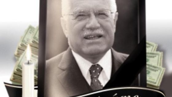 Foto: Tak se bude podle divadelníků pohřbívat Václav Klaus