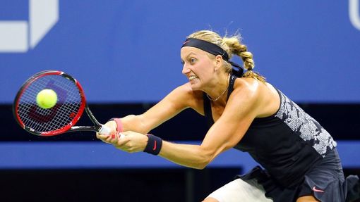 Petra Kvitová v osmifinále US Open 2015