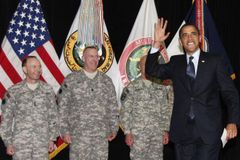 Po Praze a Ankaře se Obama nečekaně objevil v Bagdádu