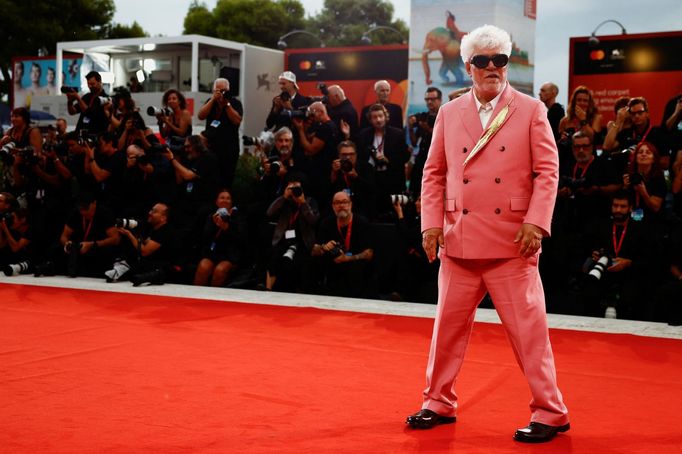 Pedro Almodóvar na benátském festivalu.