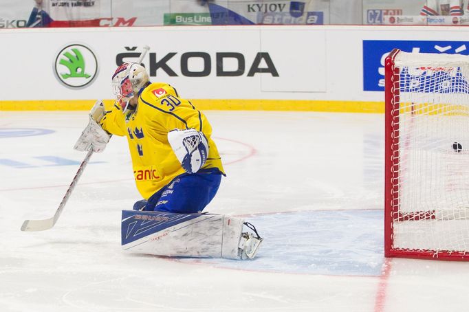 Znojmo, EHT, Česko - Švédsko 7:1, Victor Fasth