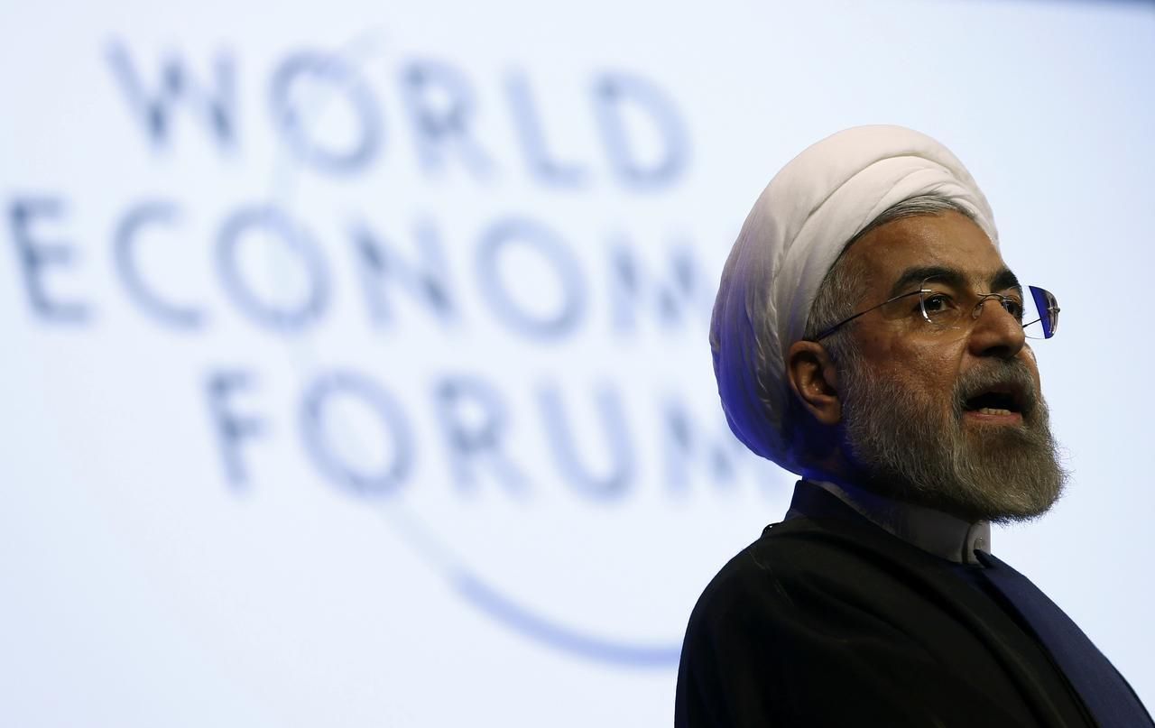 Írán - Hasan Rúhání - prezident - Davos