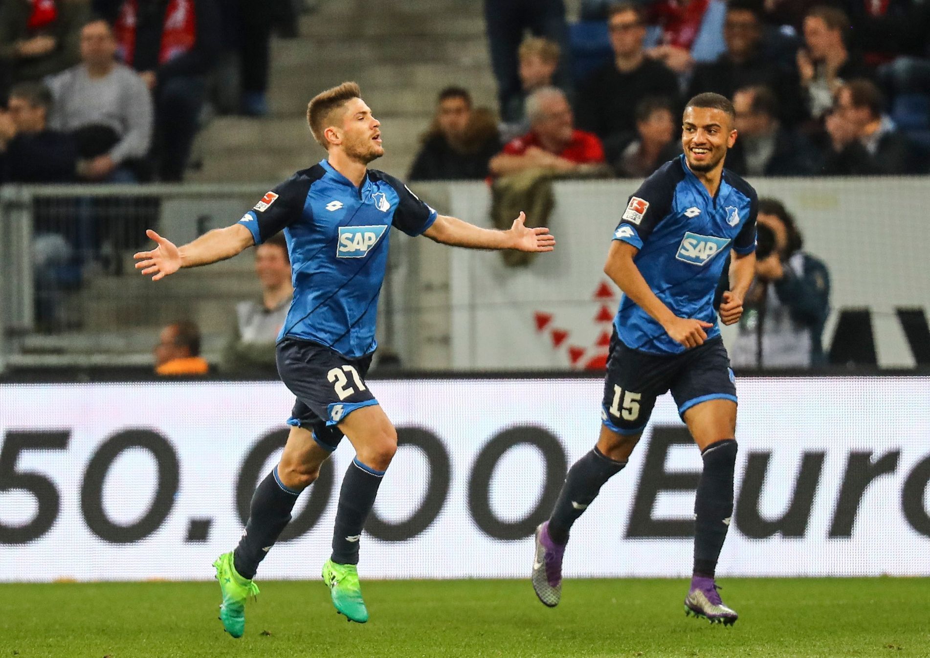 Andrej Kramaric slaví gól Hoffenheimu