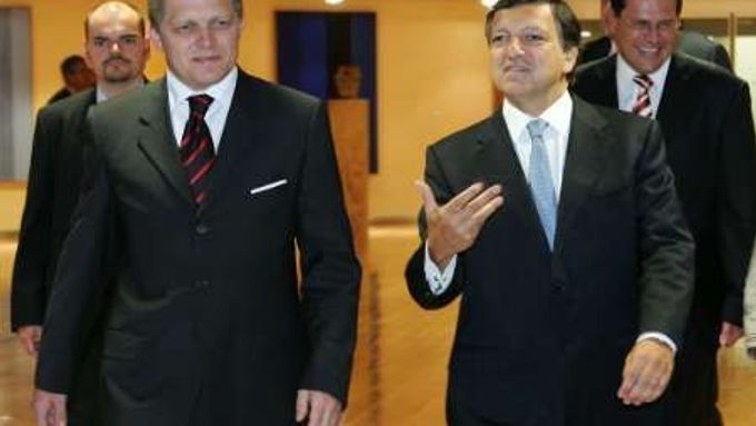 José Barosso a Robert Fico jednali o projevech xenofobie na Slovensku a v Maďarsku.