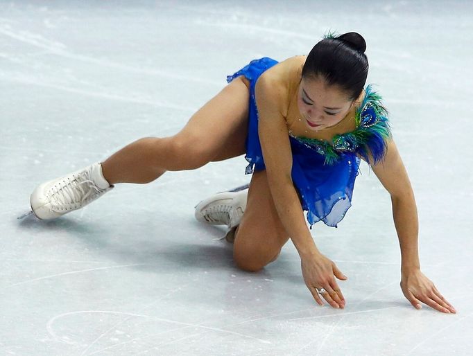 Akiko Suzukiová jen těsně prohrála boj o stříbro. Mohl za to právě tento pád?