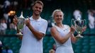 Kateřina Siniaková a Sem Verbeek, Wimbledon 2025