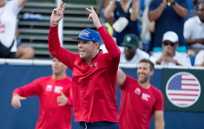 Bob Bryan během čtyřhry