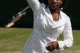 Serena Williamsová se ve Wimbledonu vytasila s apartním kabátkem.