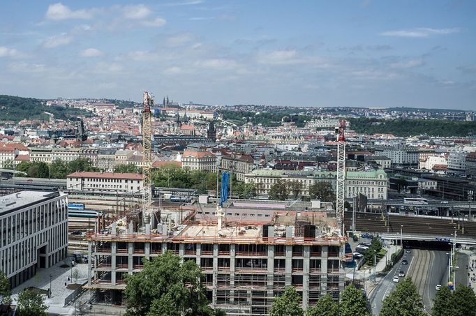 Dům odborových svazů, nově přejmenován na Radost