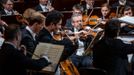 Snímek z vystoupení Tonhalle-Orchesteru Zürich na Dvořákově Praze.