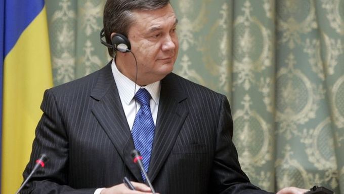 Ukrajinský prezident Viktor Janukovyč.