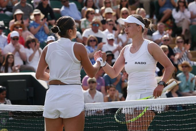 Barbora Krejčíková, Wimbledon 2025