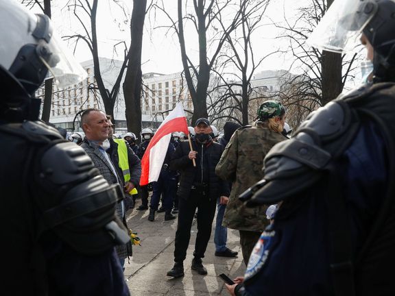 Protesty ve Varšavě.
