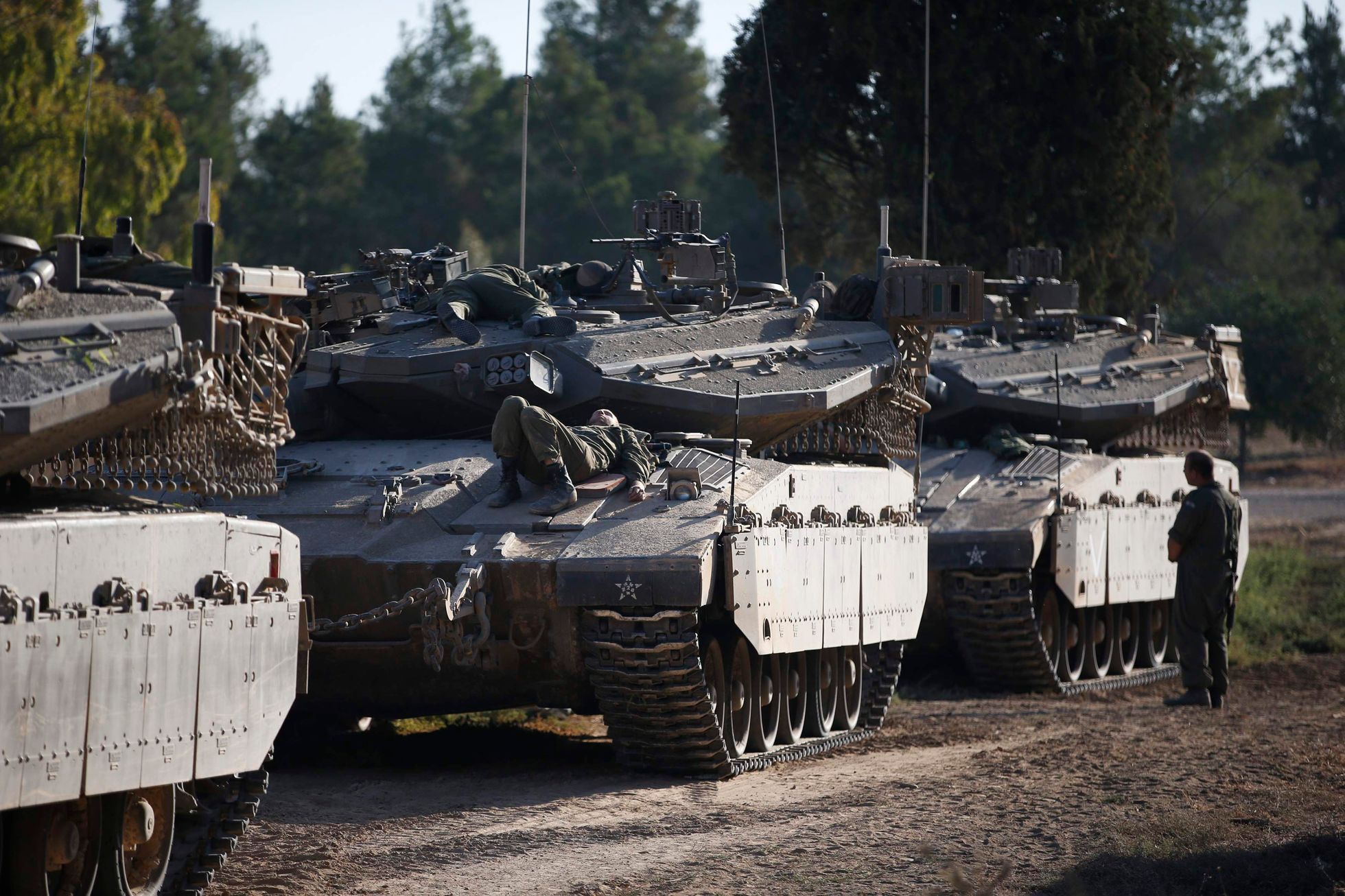 Izrael - tanky - armáda