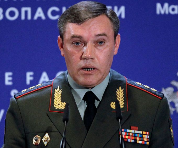 Náčelník ruského generálního štábu Valerij Gerasimov.
