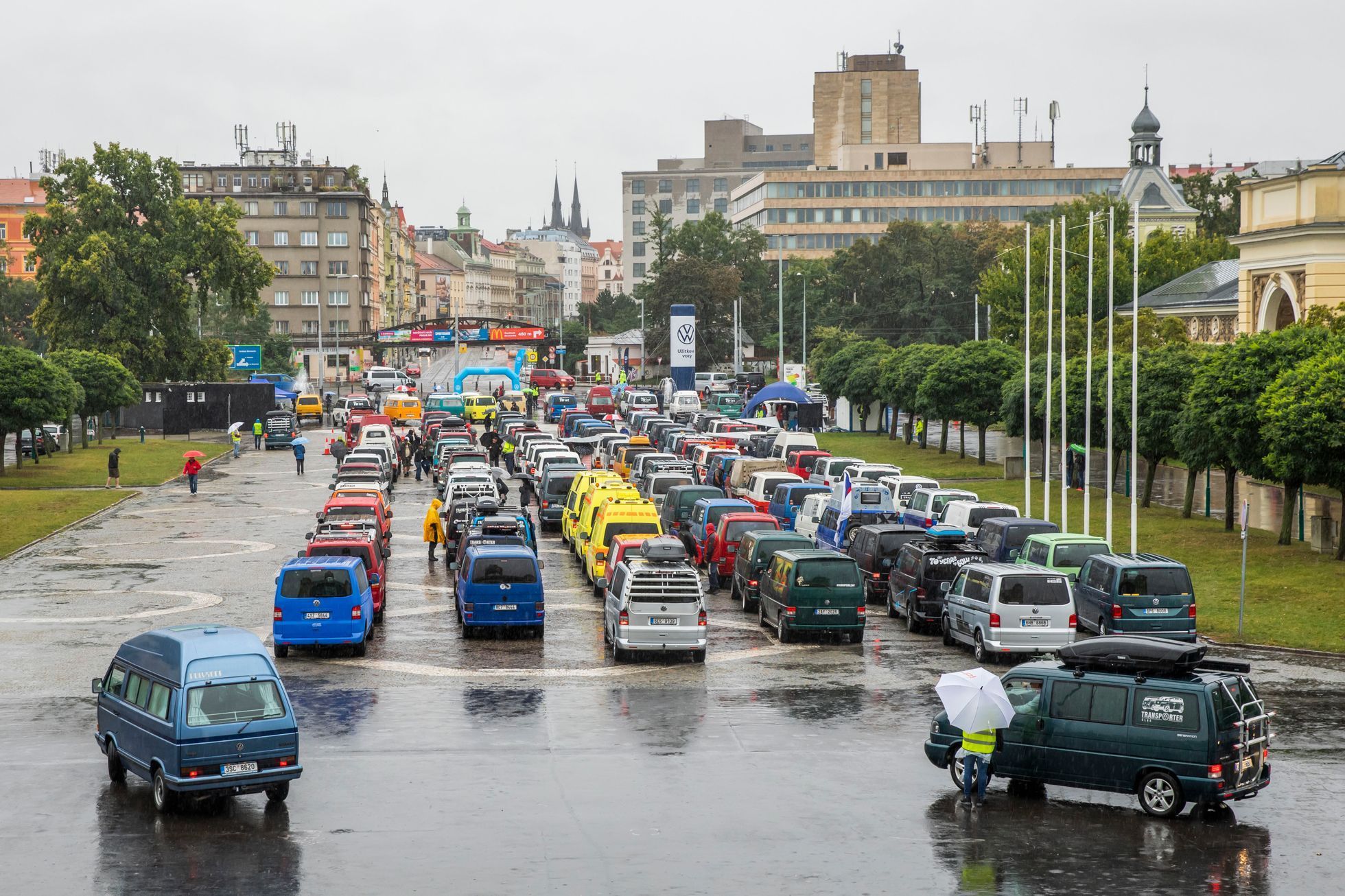 Sraz VW Transporter září 2020 Praha