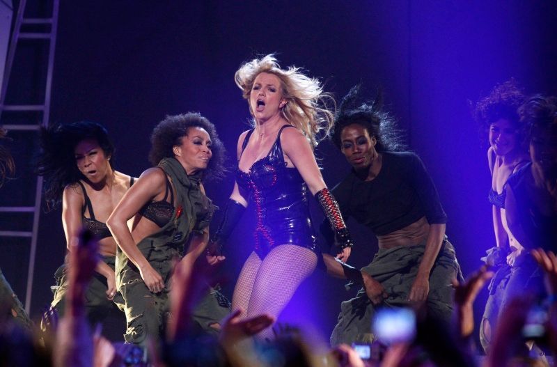 Britney Spears koncertovala v ranní show Good Morning America