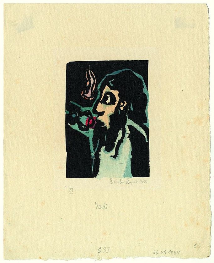 Bohuslav Reynek: Isaiáš, 1920