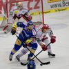 Hokej, extraliga, Zlín - Třinec: Vladimír Roth (v bílém)