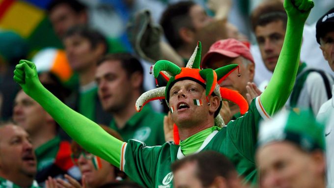 Při pozvbuzování irských fanoušků na Euru běhal mráz po zádech