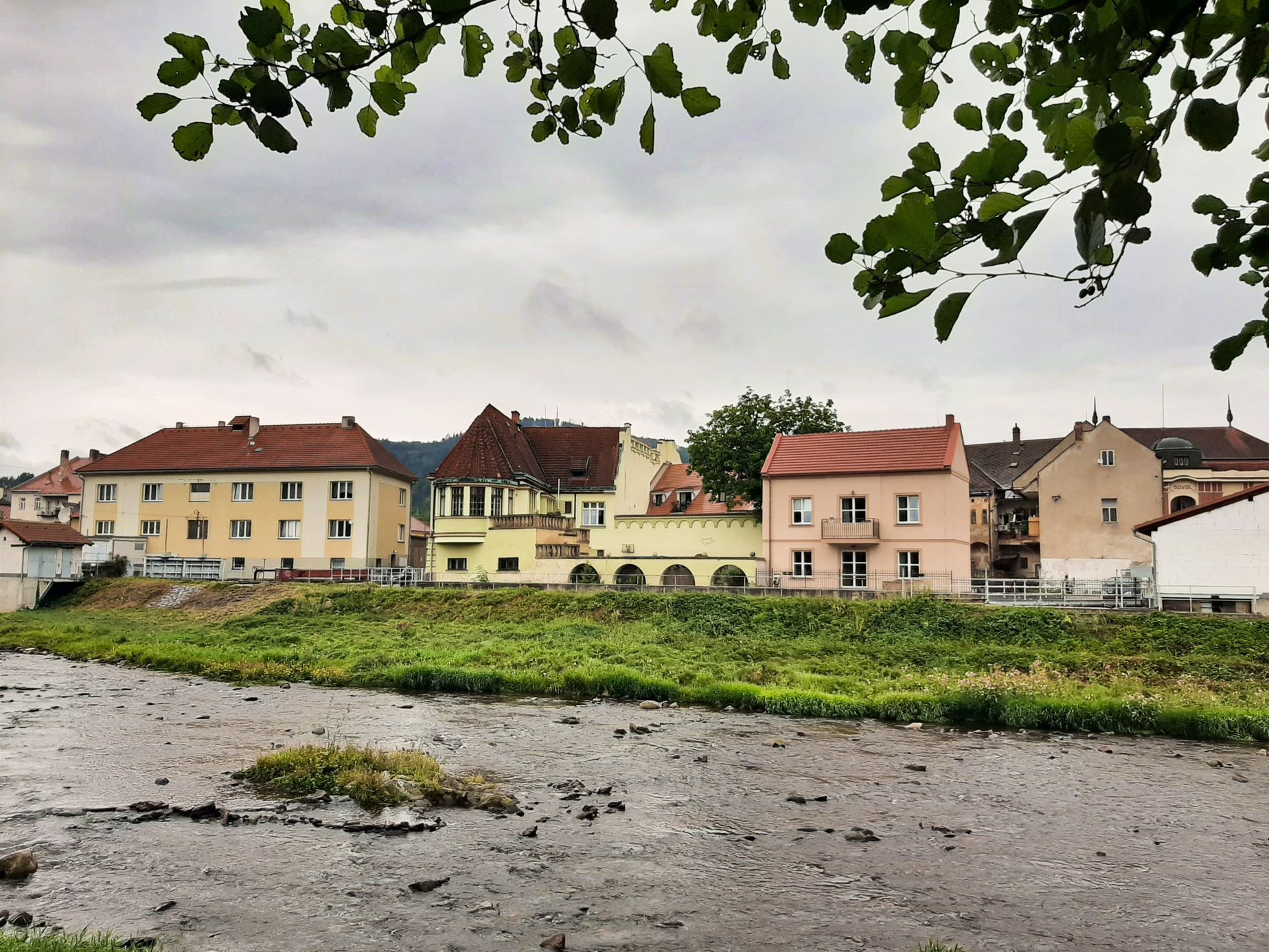Sušice, vilová čtvrť, vycházka po vilách