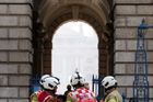 V centru Londýna hořel palác Somerset House, požár už je pod kontrolu