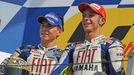 MotoGP 2008: Jorge Lorenzo a Valentino Rossi