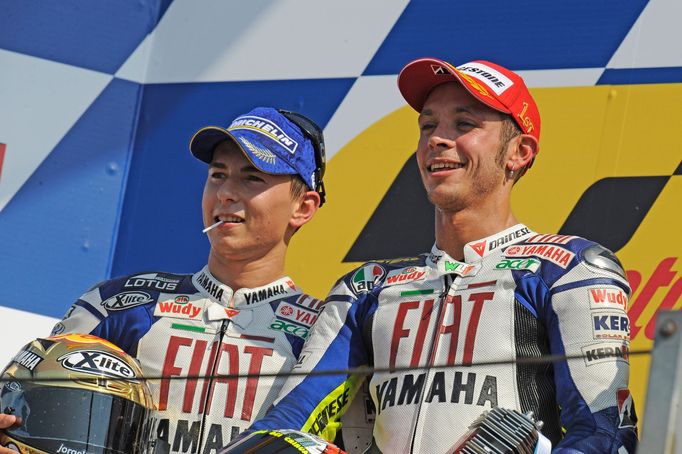 MotoGP 2008: Jorge Lorenzo a Valentino Rossi