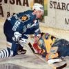 Cizinci v hokejové extralize - Vladimír Petrovka a Miha Rebolj 2001