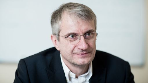 Slovenský prezidentský kandidát  Robert Mistrík. Leden 2019