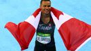 OH Rio 2016: FInále sprintu na 100 metrů: Bronzový Andre De Grasse