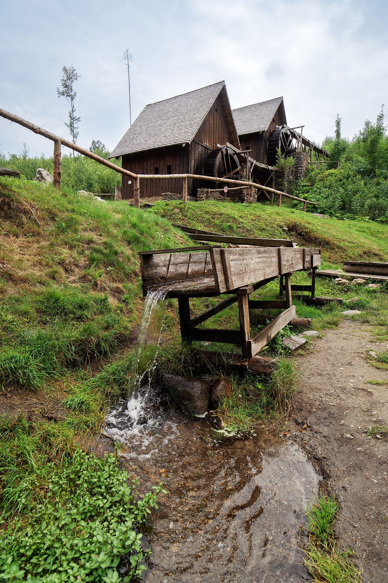 zlatorudné mlýny Zlaté Hory, zlato, doly, těžba, rýžování zlata
