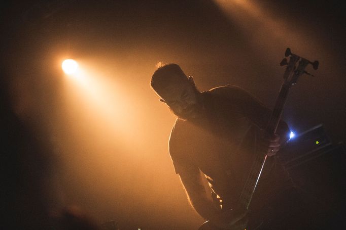 Snímek ze staršího pražského koncertu Russian Circles.