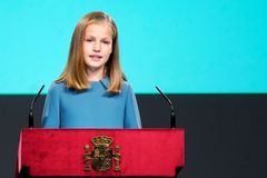 Velká sláva pro Španělsko, 13letá princezna Leonor poprvé promluvila na veřejnosti